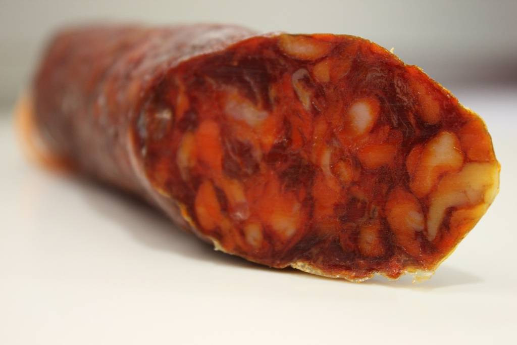Chorizo ibérico picante (135gr.) aprox.